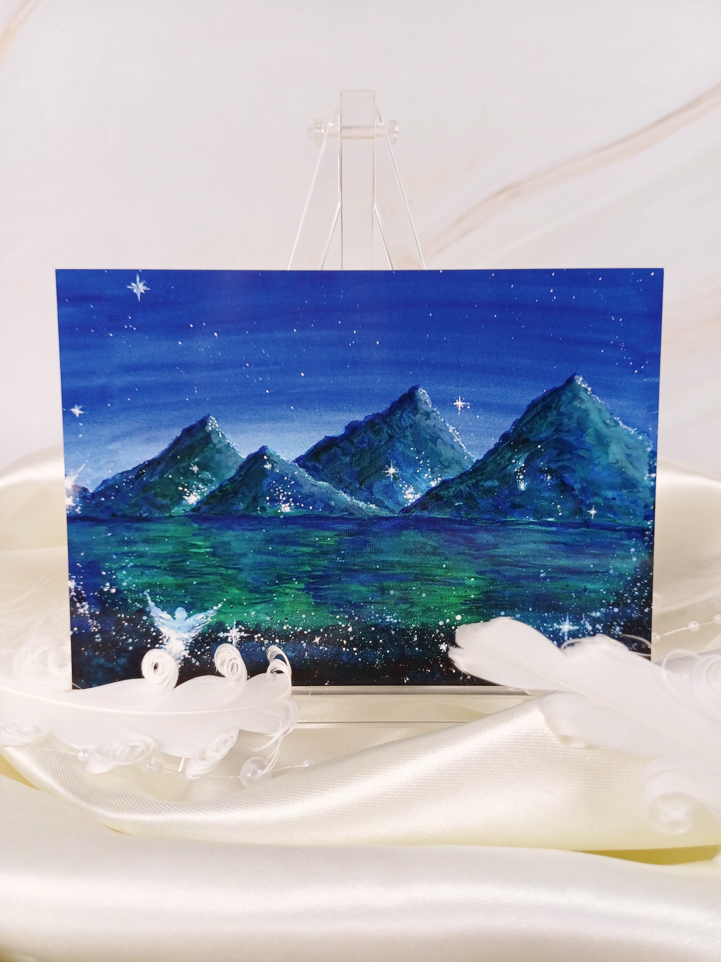 Postkarte "Magische Berge"