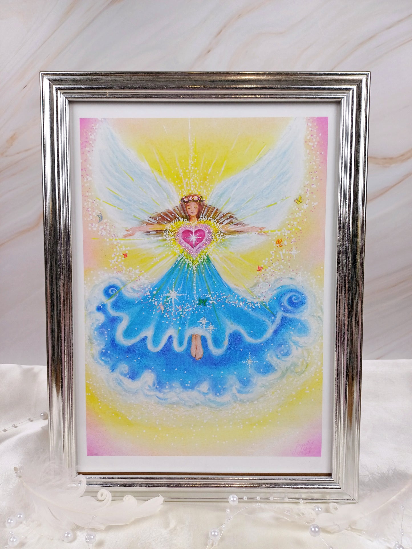 Kunstdruck "Engel der Herzenswünsche"