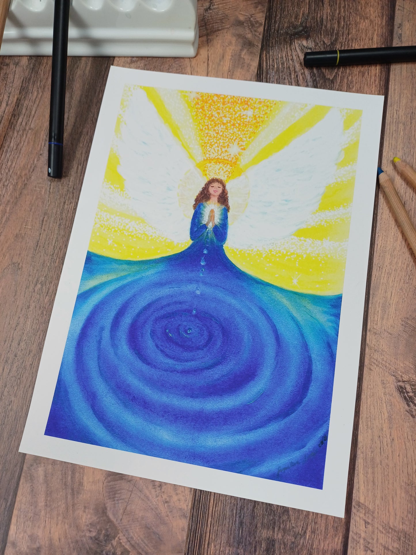 Kunstdruck "Engel der inneren Quelle"