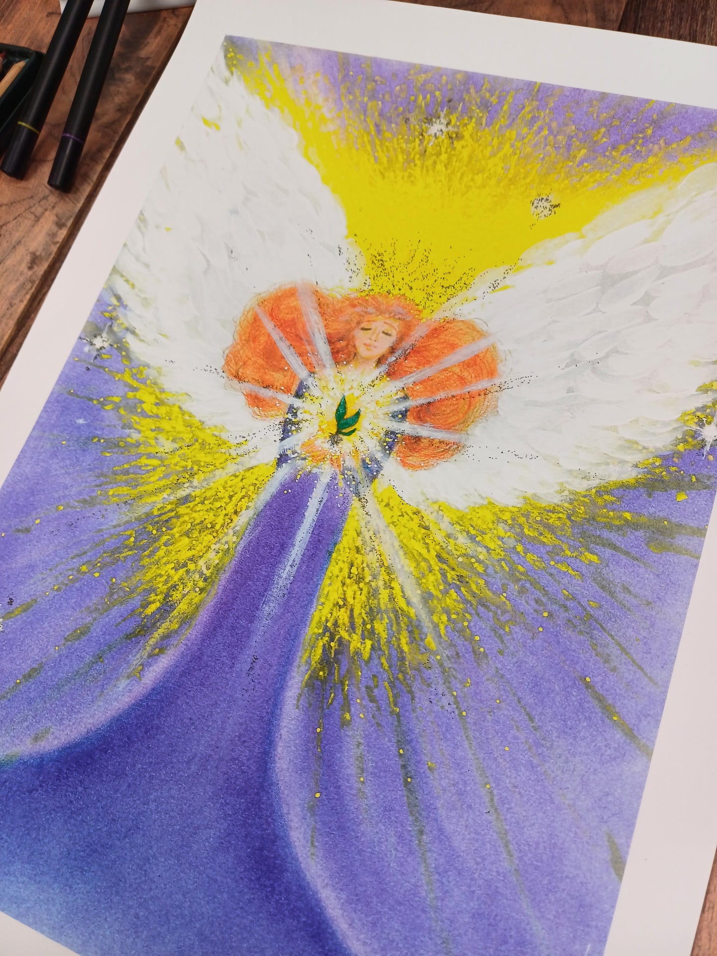 Kunstdruck "Engel des Neubeginns"