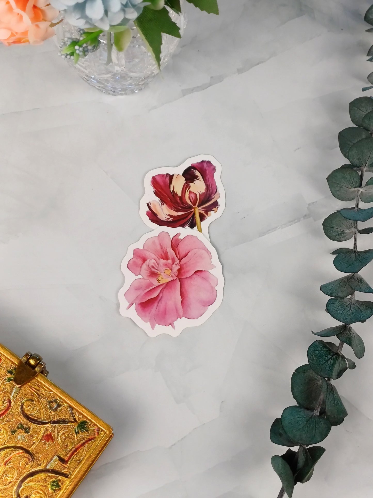 Frühlingsedition - Sticker "Pfingstrose"