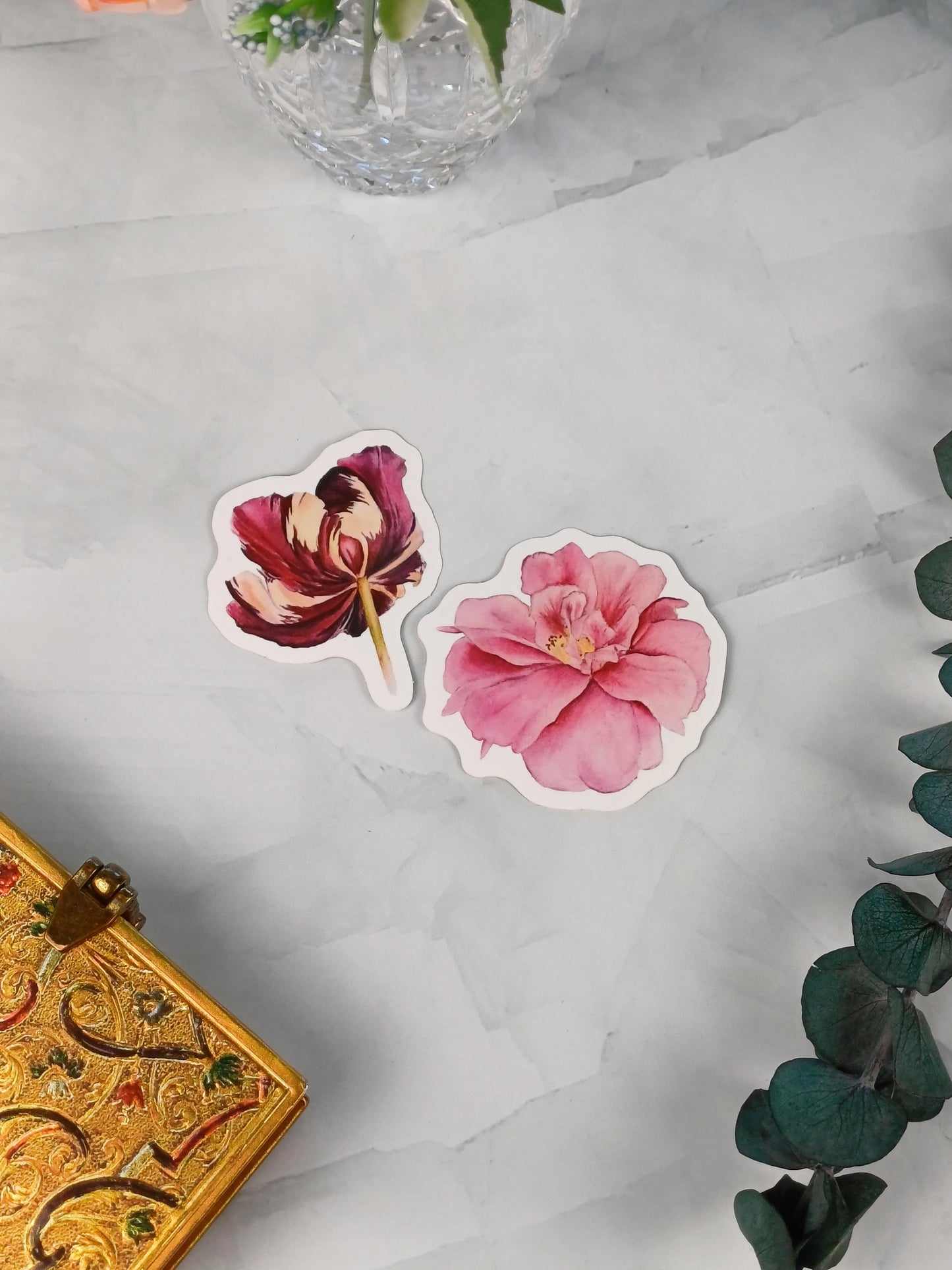 Frühlingsedition - Sticker "Papageien-Tulpe"