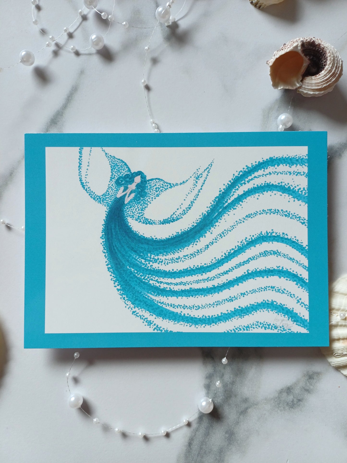 Postkarte Daily Angel "Fluss des Lebens"