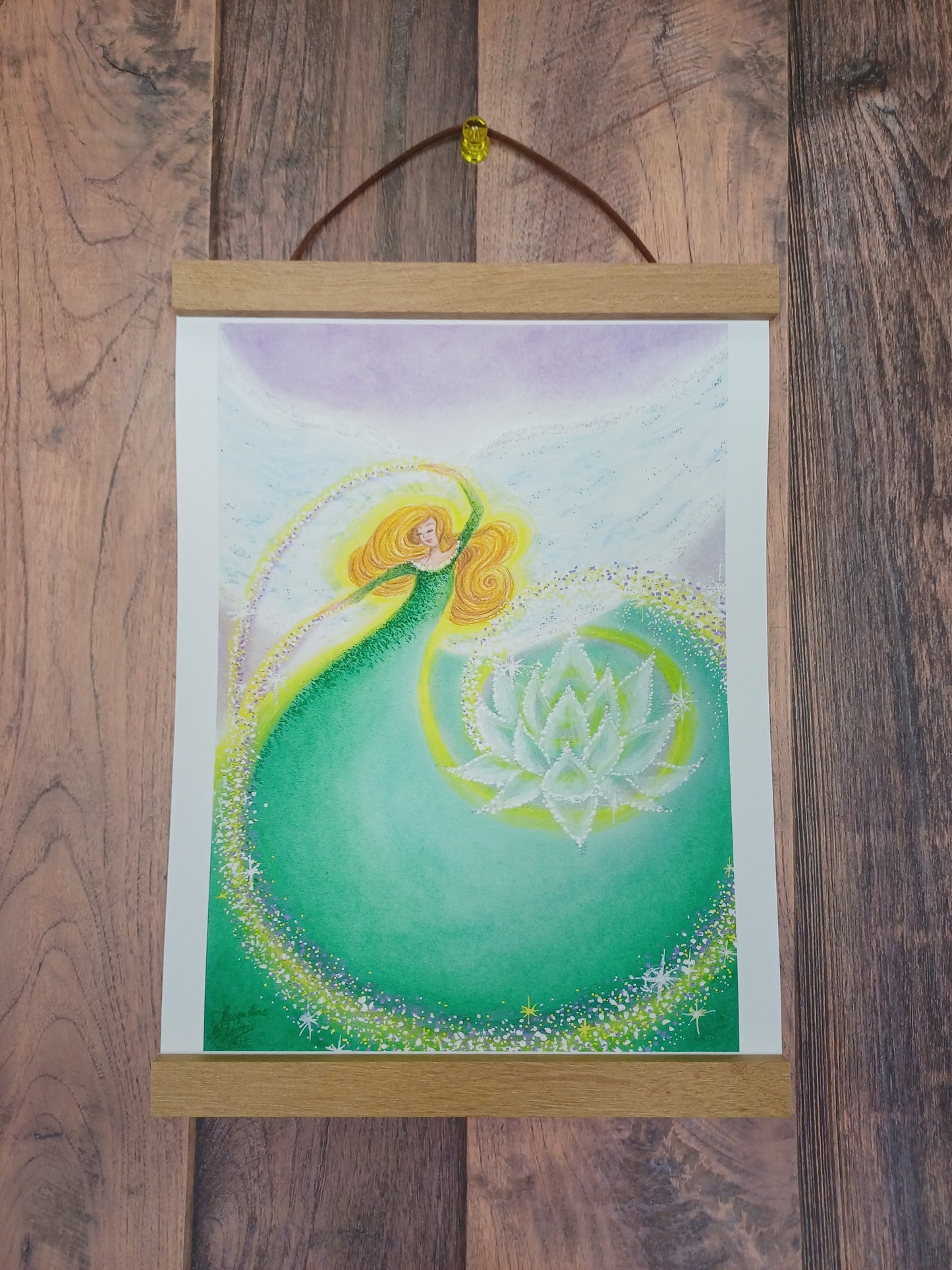 Kunstdruck "Engel der Entfaltung"