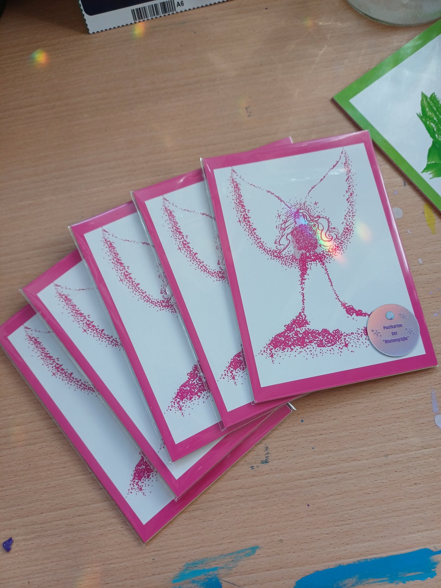 Postkartenset "Blumengrüße" (4er Set)