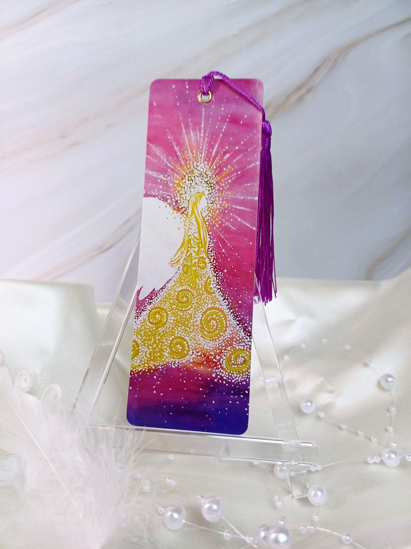 Lesezeichen "Gelber Schutzengel"