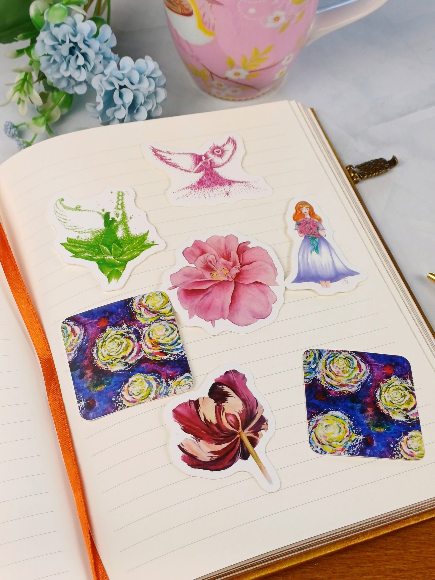 Frühlingsedition - Sticker "Papageien-Tulpe"