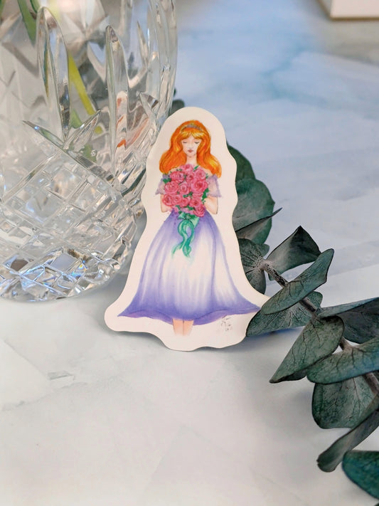 Frühlingsedition - Sticker "Flowergirl"