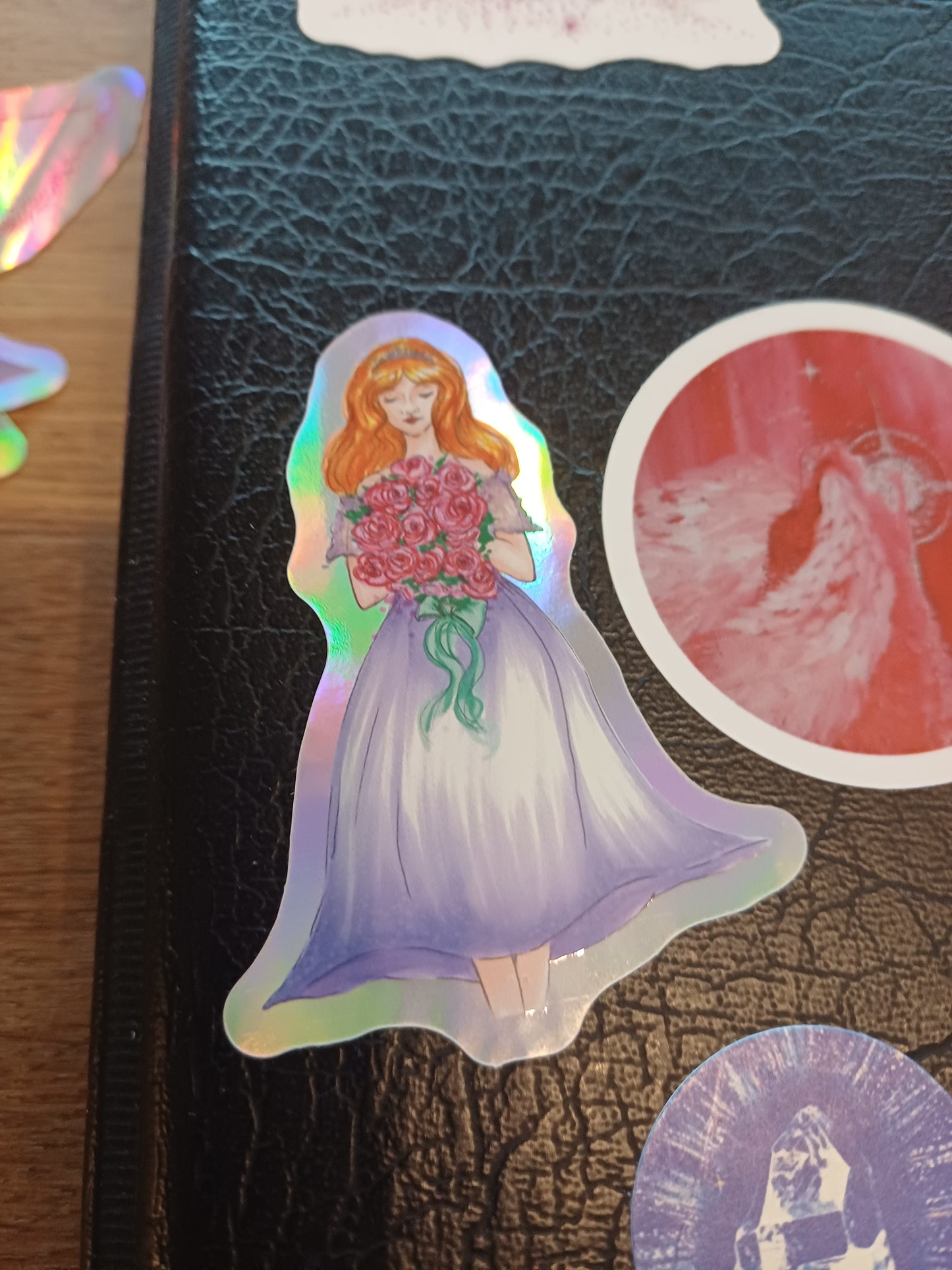 Holo-Sticker "Flowergirl"