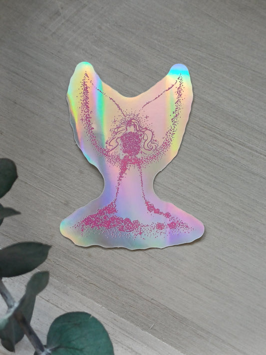 Holo-Sticker Daily Angel "Blüte des Lebens"