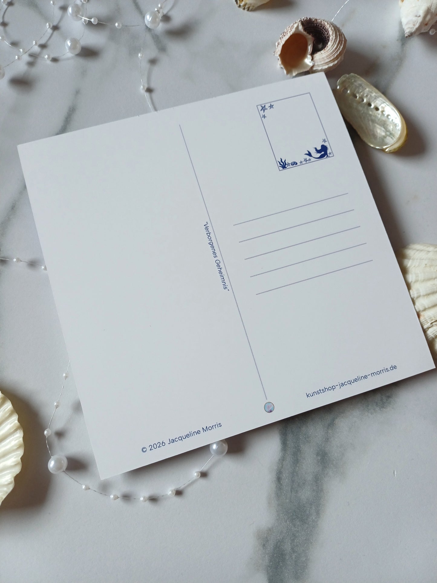 Premium-Postkarte "Verborgenes Geheimnis"