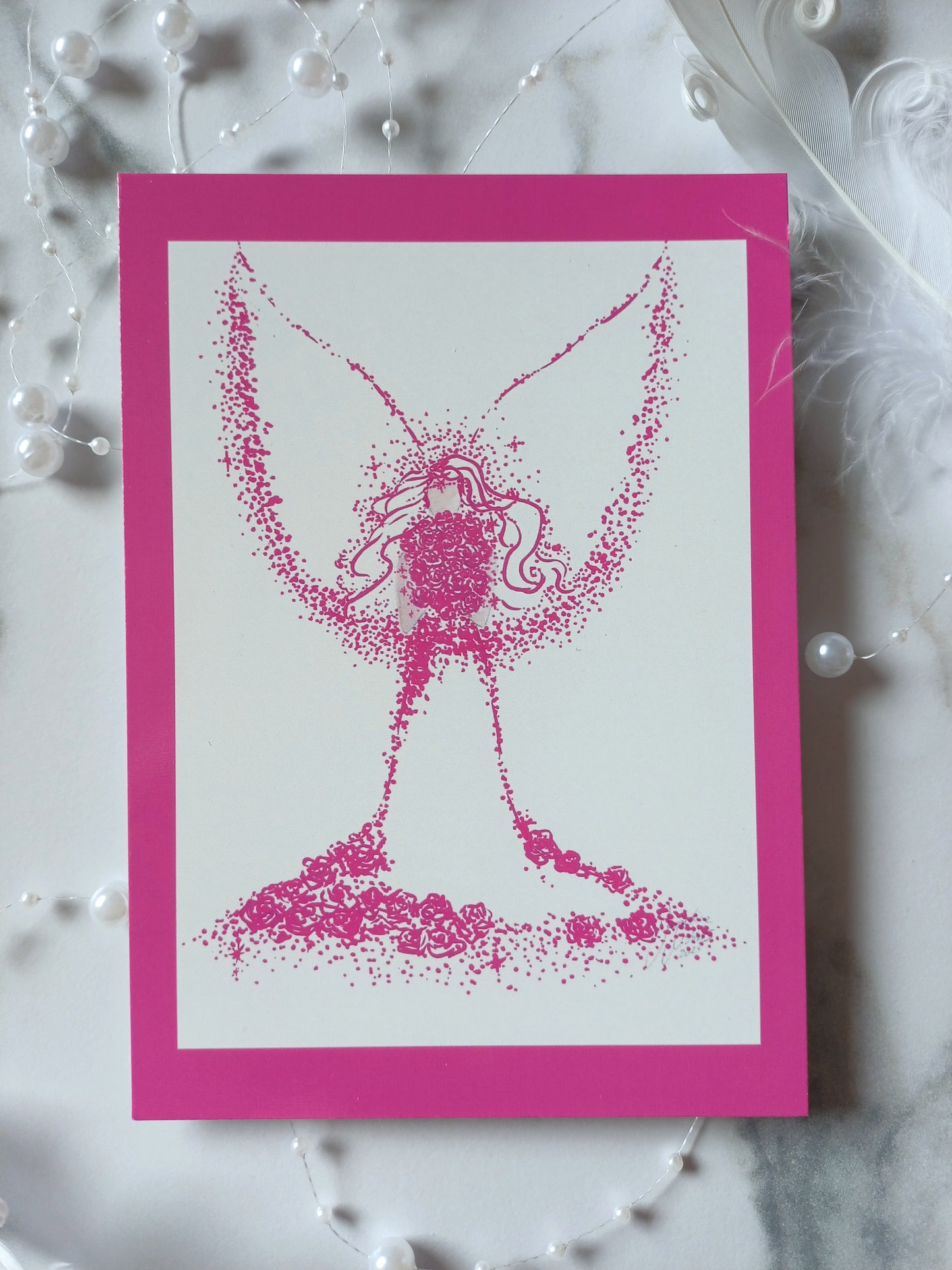 Postkarte Daily Angel "Blüte des Lebens"
