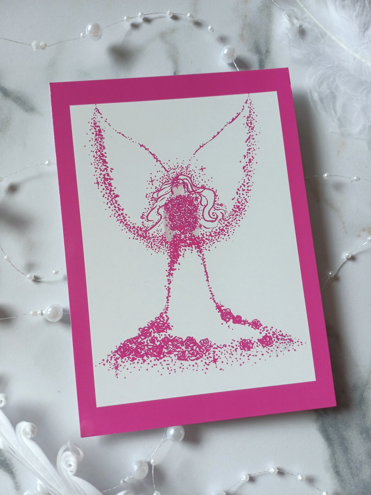 Postkarte Daily Angel "Blüte des Lebens"