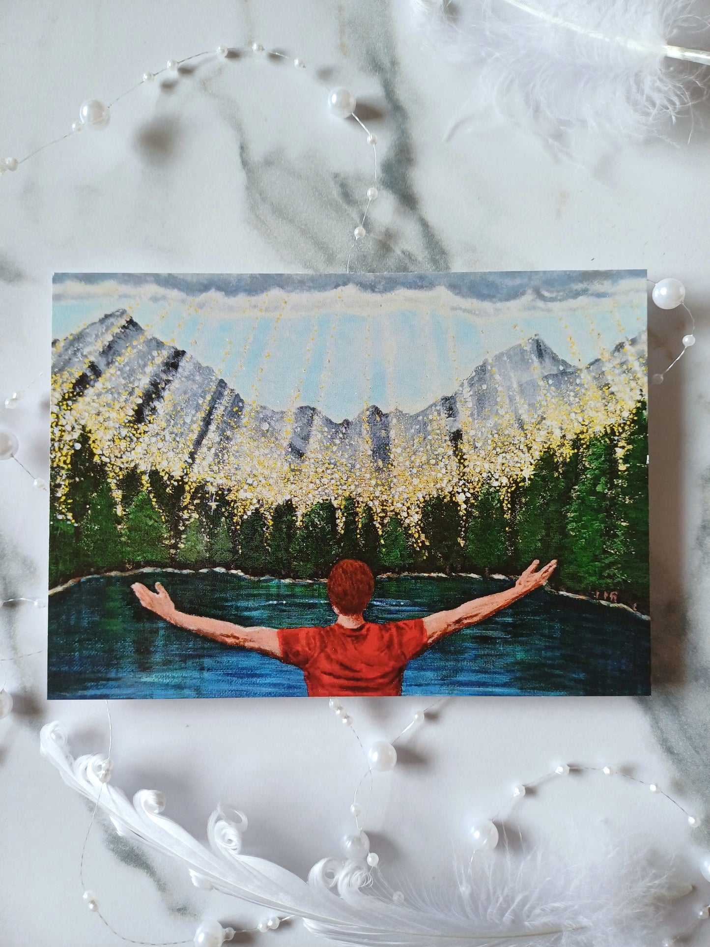 Postkarte "Waldheilung"