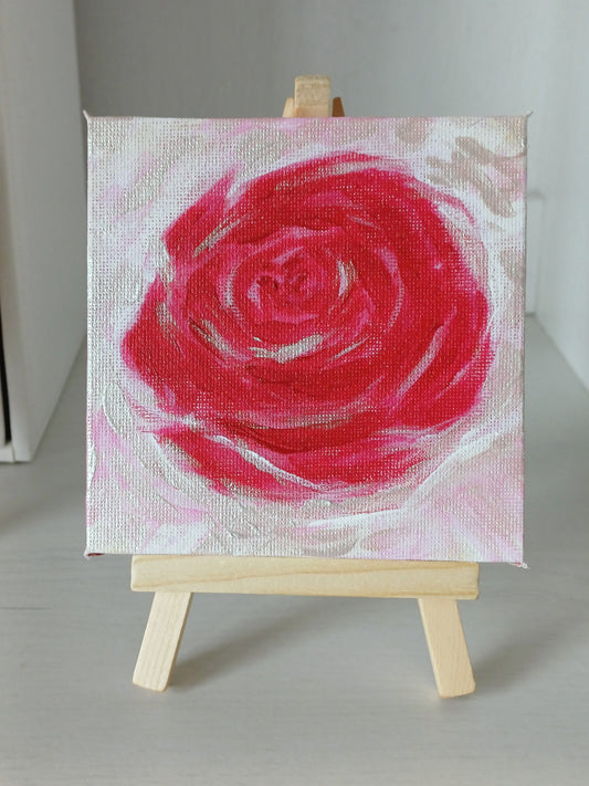 Original Kunstwerk - "Lichtrose"