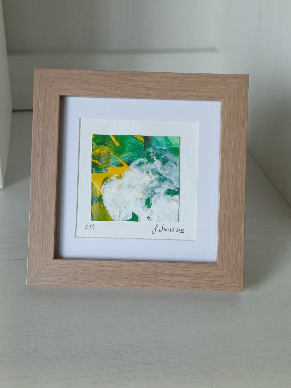 Original Kunstwerk - "Palette-Mini" 2/3 (S01)