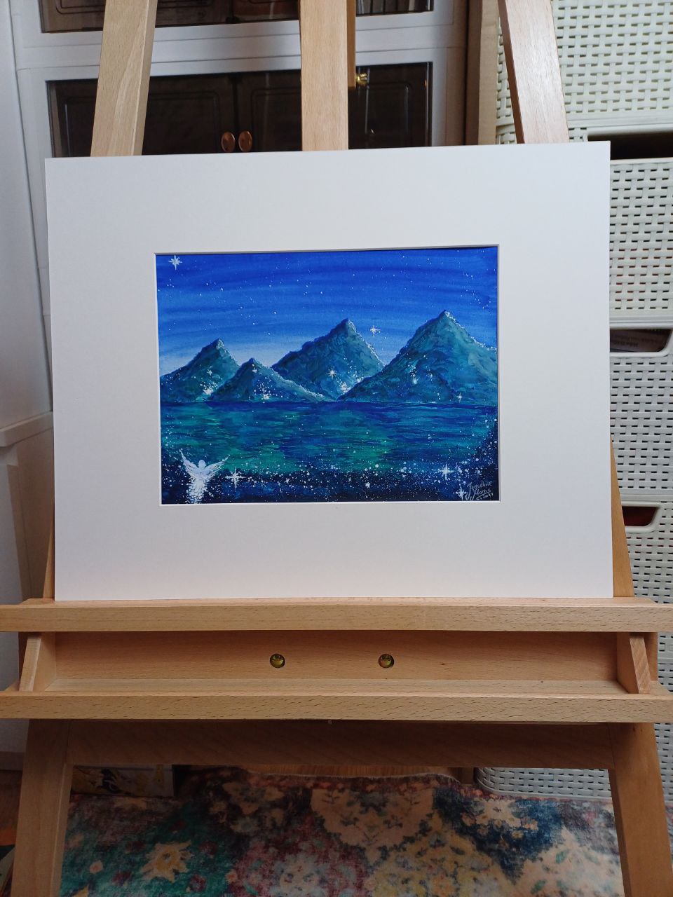 Engelbild - Magische Berge