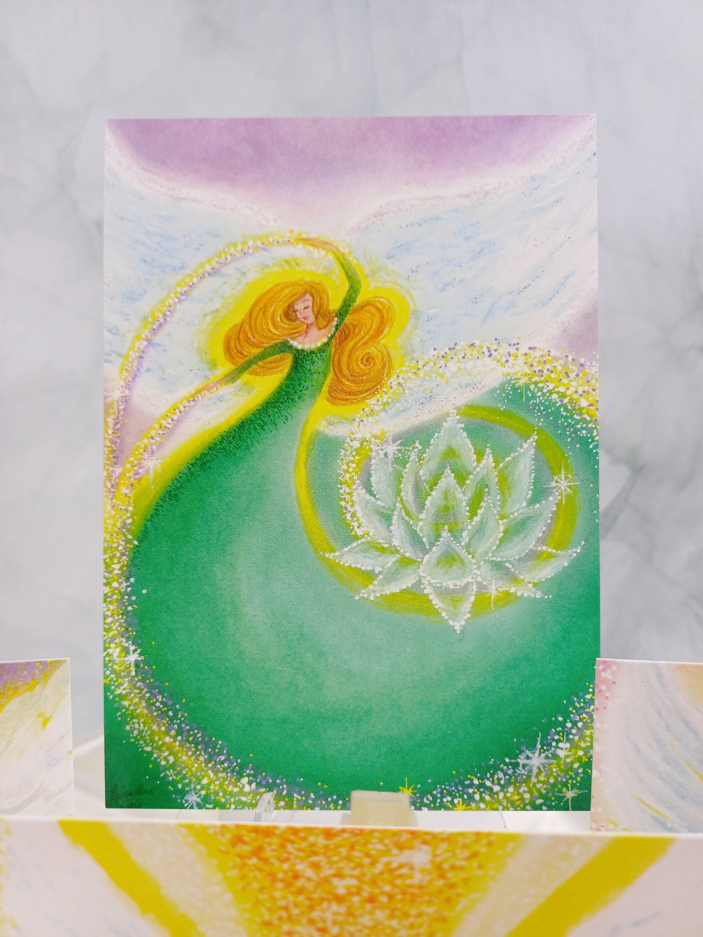 Postkartenset "Engel der neuen Zeit" (4er Set)