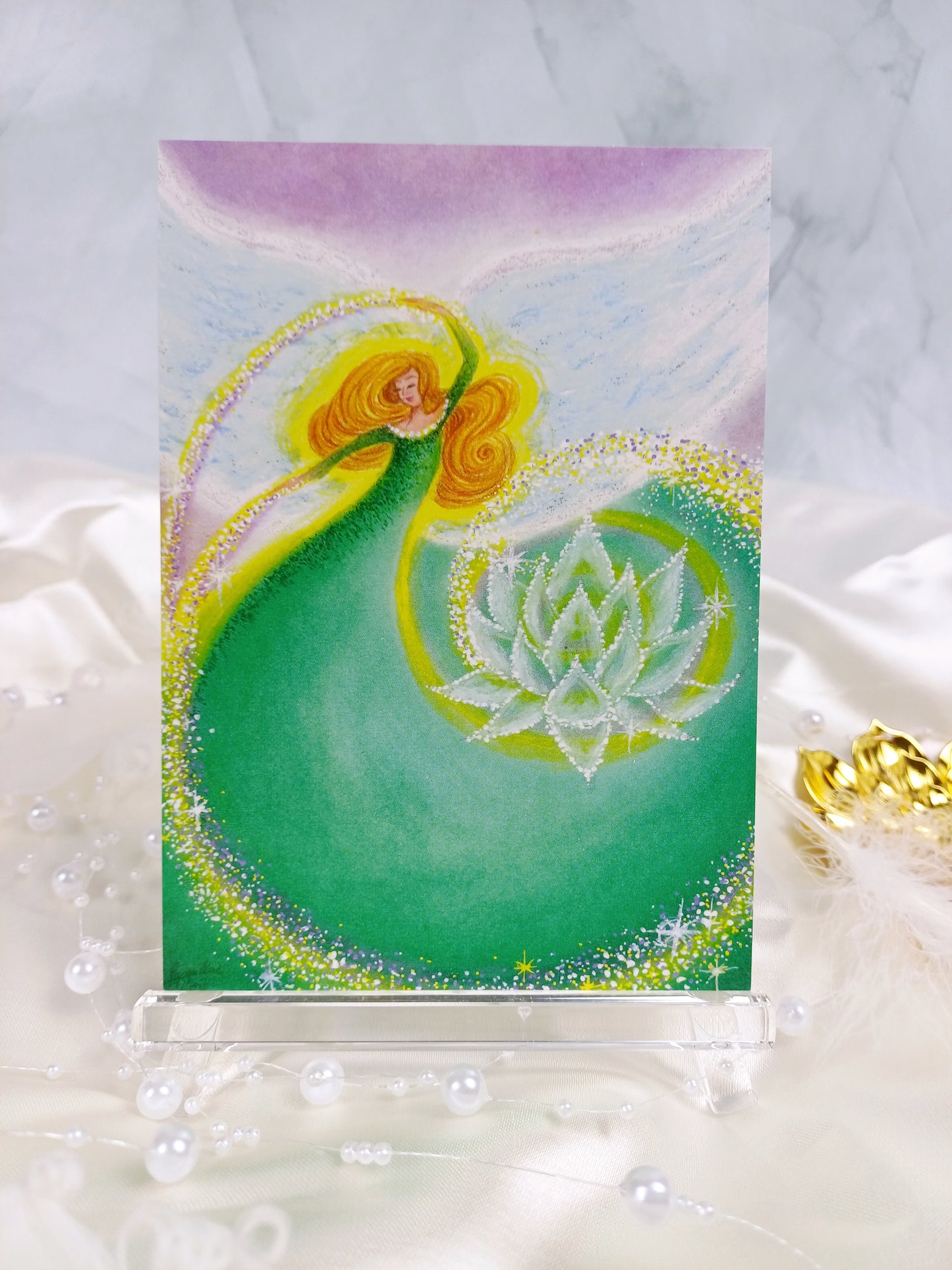 Postkarte "Engel der Entfaltung"