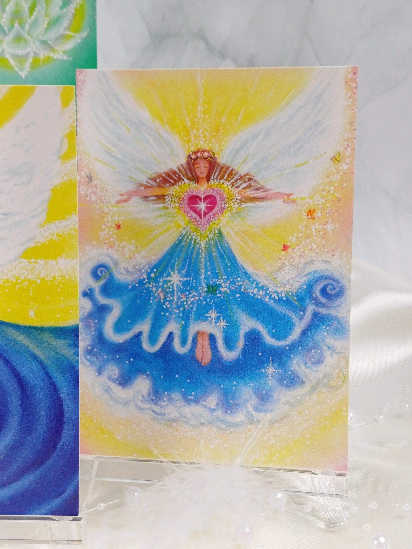 Postkartenset "Engel der neuen Zeit" (4er Set)