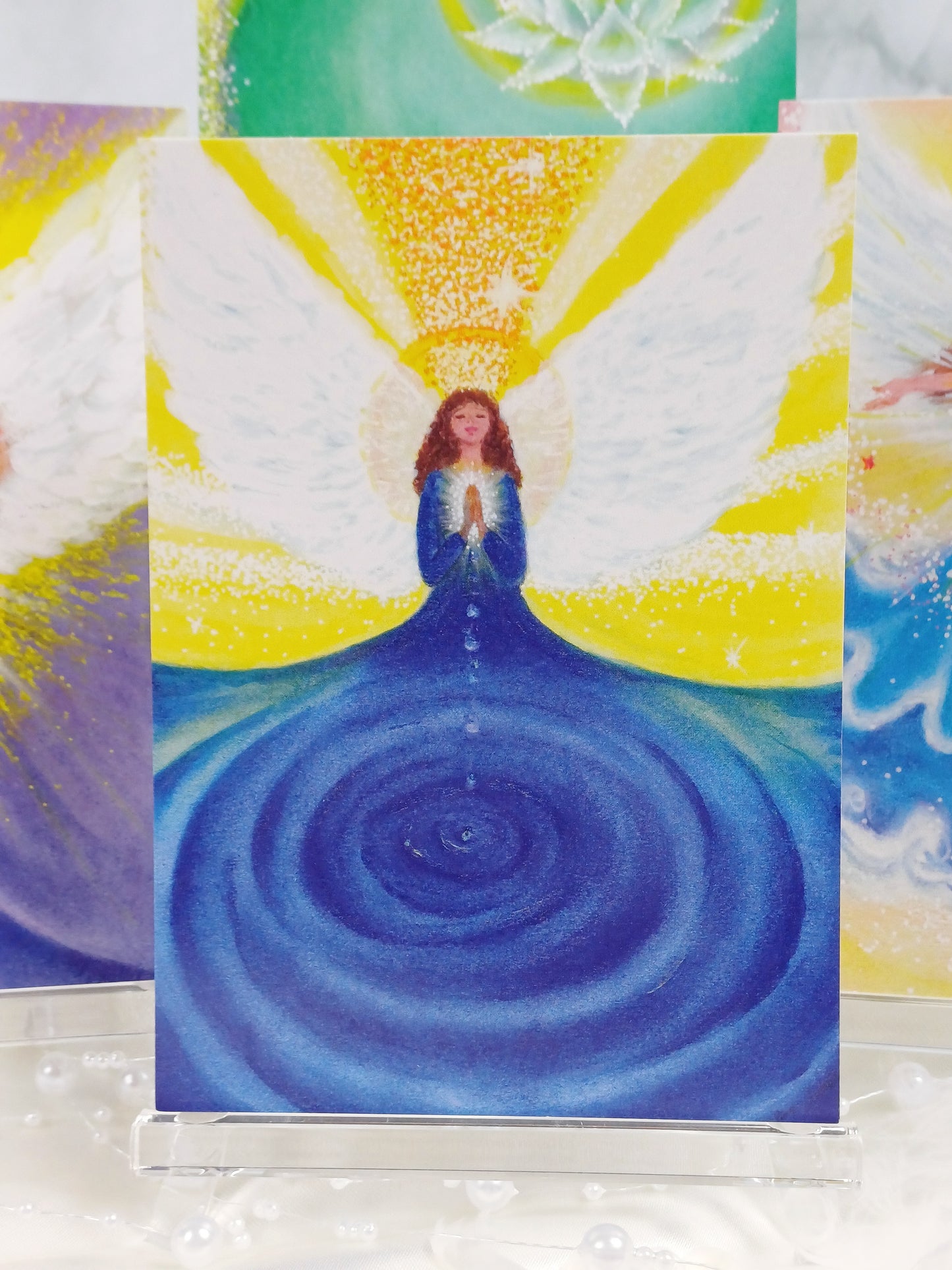 Postkartenset "Engel der neuen Zeit" (4er Set)