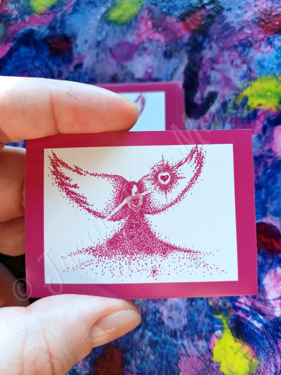 Engel-Magnet "Kraft des Herzens"