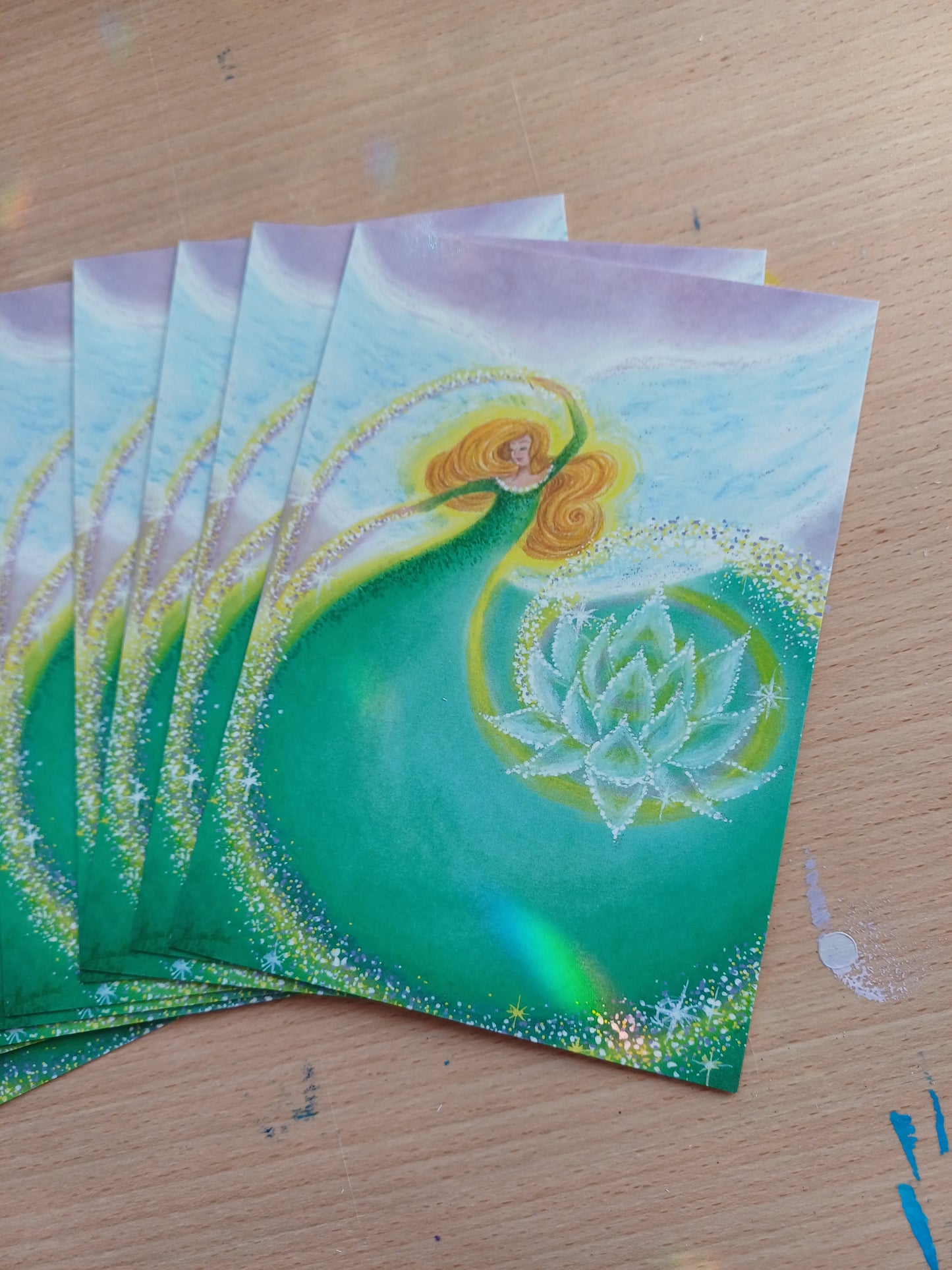 Postkarte "Engel der Entfaltung"