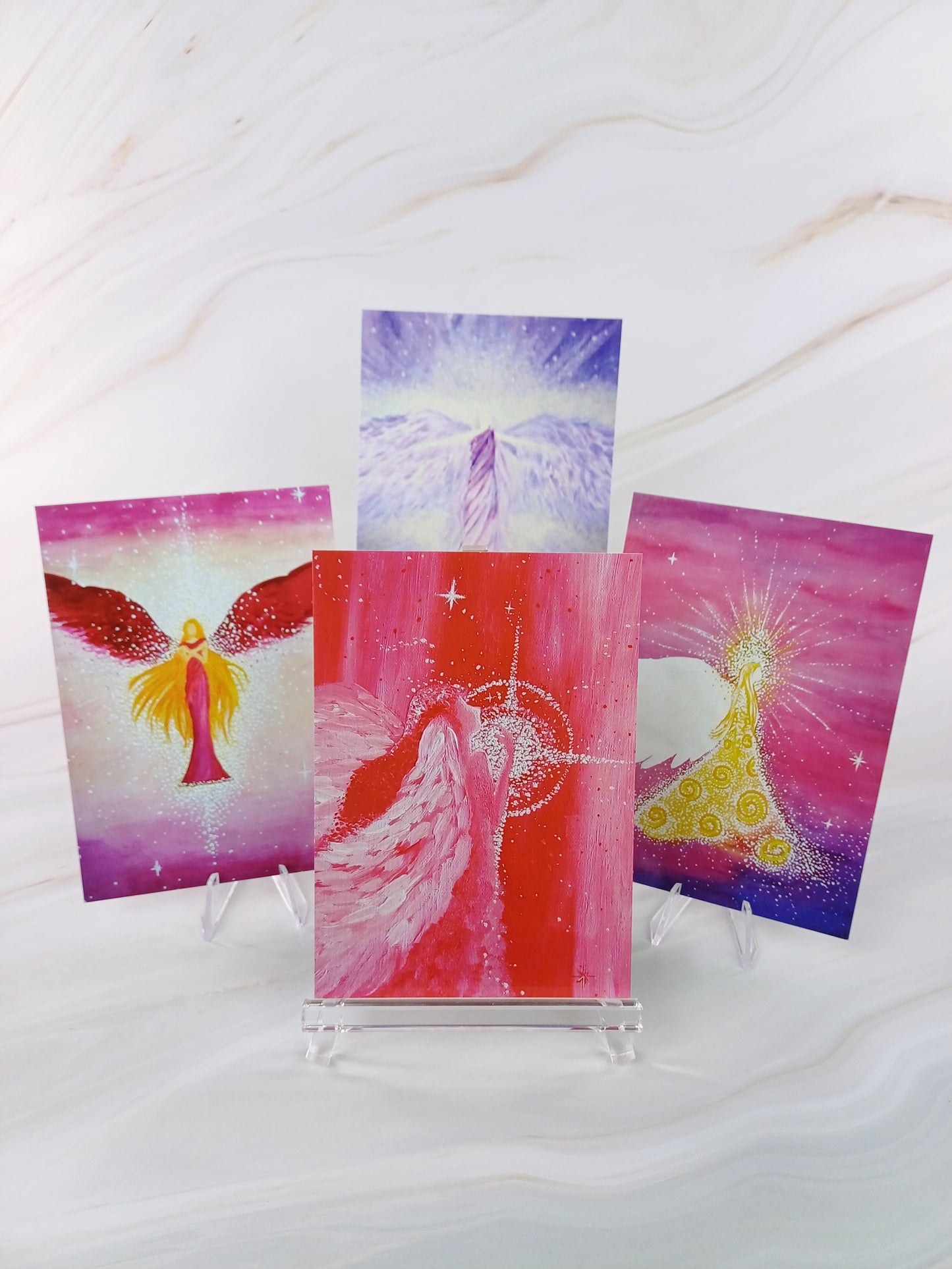 Postkartenset "Schutzengel" (4er Set)