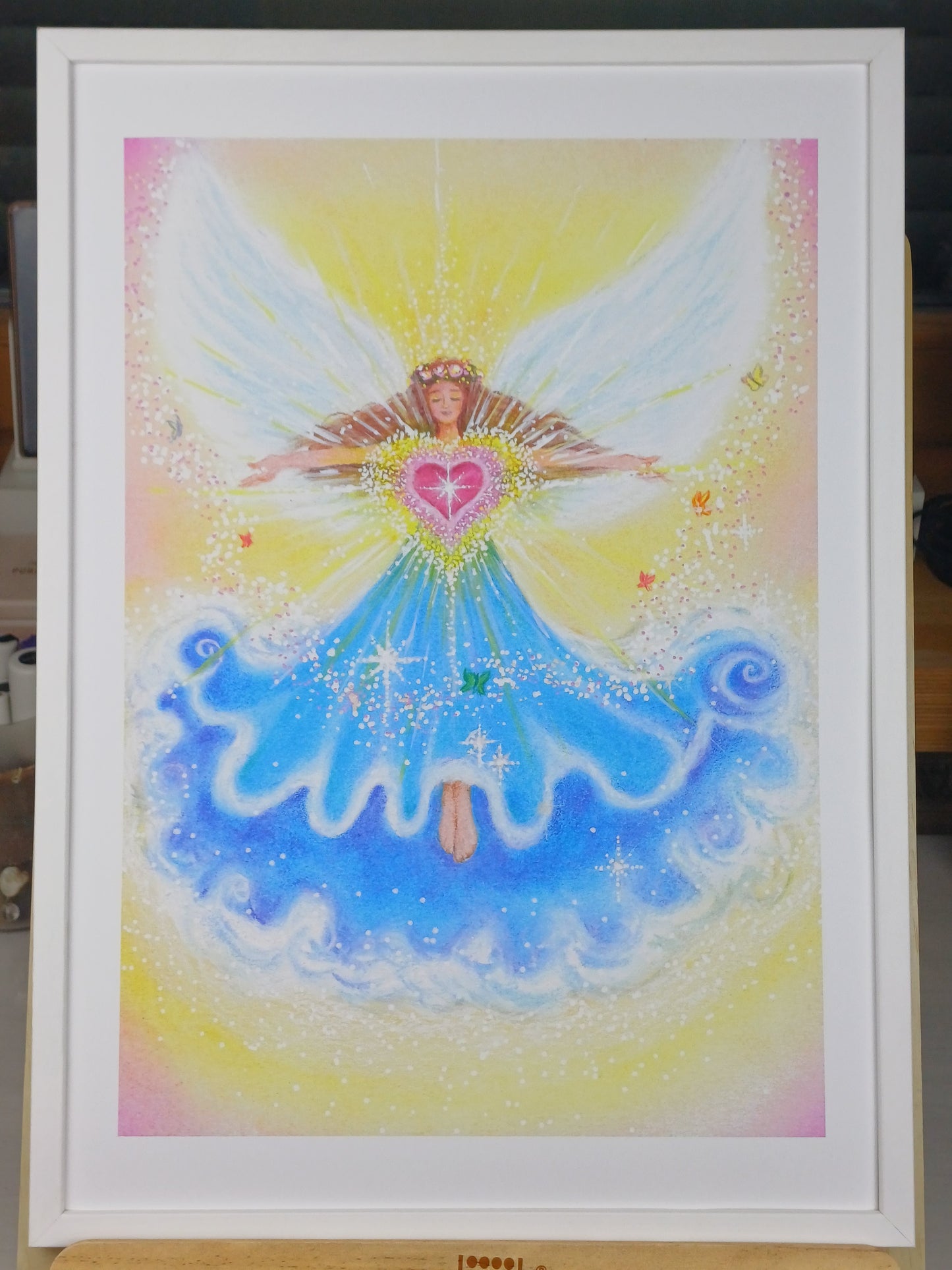 Kunstdruck "Engel der Herzenswünsche"