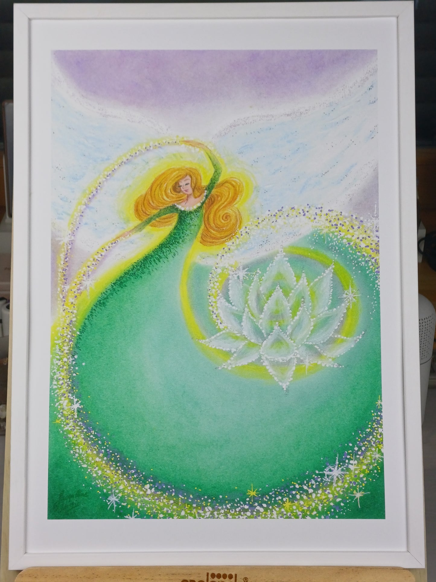 Kunstdruck "Engel der Entfaltung"